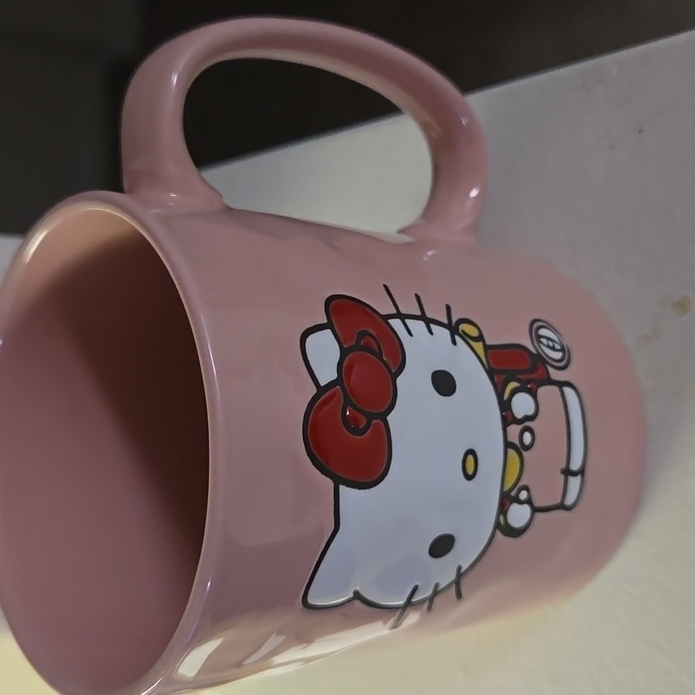 Hello Kitty Pink Ceramic Mug